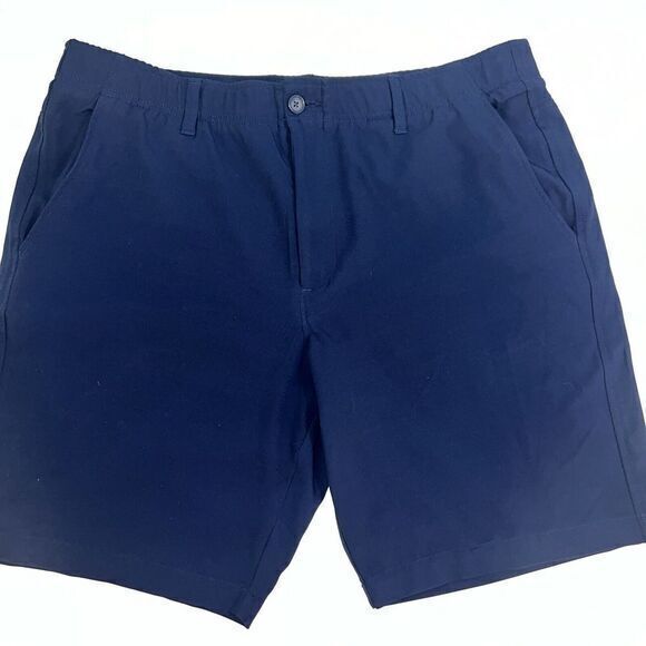 Under Armour Mens Showdown Golf Shorts Navy Blue 1364409-408 Size‎ 38 - Picture 1 of 7